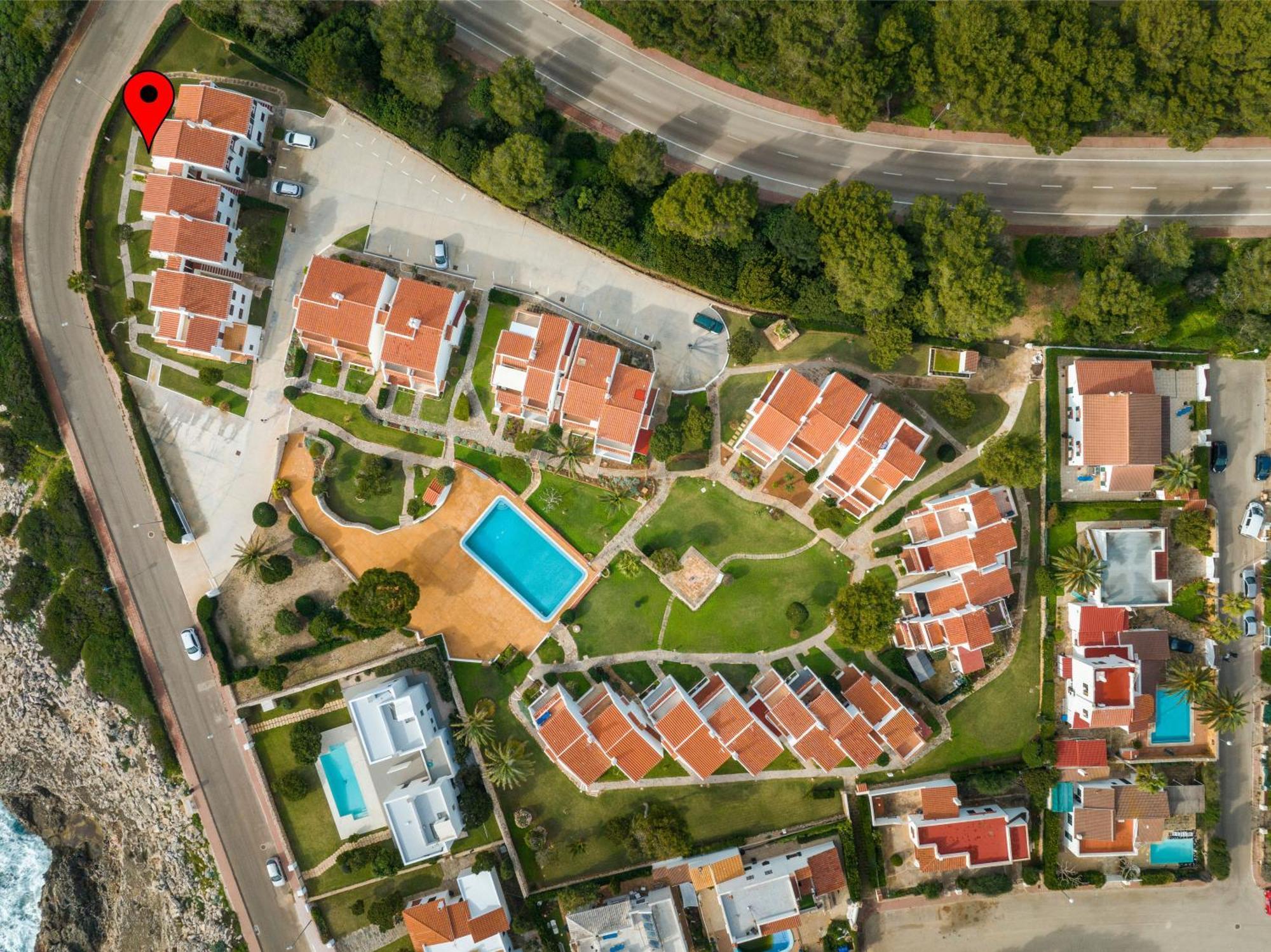 Vista Faro-Apartamento Con Balcon Que Mira Al Mar Cala'N Bosch  Exterior foto